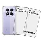 KIT 2x Películas Cerâmica Fosca + Capa P/ Redmi Note 14 Pro 5G