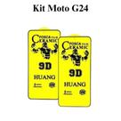 Kit 2x Películas de Cerâmica Fosca para Motorola Moto G24