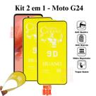 Kit 2x Películas de Cerâmica Fosca para Motorola Moto G24