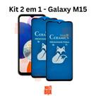 Kit 2x Películas Fosca Privacidade para Samsung Galaxy M15