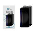 Kit 2X Películas Privacidade 3D Anti Espião para Samsung Galaxy S23 Tela toda