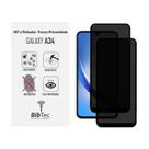 Kit 2x Películas Privacidade Fosca 9D de Cerâmica para Samsung Galaxy A34