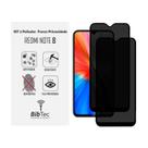Kit 2x Películas Privacidade Fosca Para Redmi Note 8