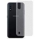 Kit 2x Películas Traseiras Fibra Carbono Galaxy A01