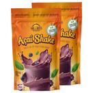 Kit 2x Pouch Shake Açaí Sem Açúcar 40g Fitness Academia Energia Nutrientes