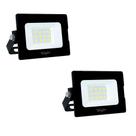 Kit 2X Projetor Refletor Led 50W Elgin (branco Frio - 6500k)