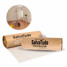 Kit 2x Protetor De Piso Salva Tudo 1,20x20m Impermeável Antiderrapante Reutilizável Para Obras Reformas e Pinturas
