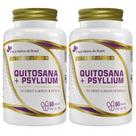 KIT 2X Quitosana com Psyllium 60 cápsulas - Flora Nativa