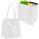 Kit 2x Sacola Térmica 18 Litros Ecológica em TNT TopGet Branco