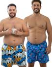 Kit 2x Samba Canção Roupa De Dormir Pijama Masculino Plus Size Estampa Personagens Kit 2x Samba Canção Roupa De Dormir Pijama Masculino Plus Size Estampa Personagens