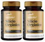 Kit 2x - Silício Orgânico - 60 Cápsulas - Omix - Sem sabor