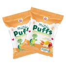 Kit 2X: Snack Infantil Mini Puffs Manga e Cenoura Nhami Mami 15g