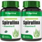 Kit 2x Spirulina Premium com Vitamina E 60 cápsulas
