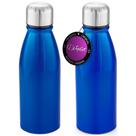 Kit 2x Squeeze Alumínio 500 ml Wave TopGet Azul