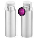 Kit 2x Squeeze Alumínio 570 ml Phase TopGet Branco