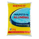 Kit 2x Sulfato de Alumínio Genco 2Kg Manutenção e Limpeza de Piscinas