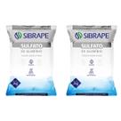 Kit 2x Sulfato De Alumínio Sibrape Decantador Impurezas 2kg Kit 2x Sulfato De Alumínio Sibrape Decantador Impurezas 2kg
