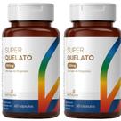 KIT 2X Super Magnésio Quelato 300mg Elementar 60 cápsulas - Natulha KIT 2X Super Magnésio Quelato 300mg Elementar 60 cápsulas - Natulha