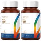 KIT 2X Super NAC 600mg 30 Capsulas Natulha