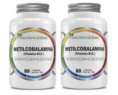 Kit 2x Suplemento ALimentar Vitamina B12 Metilcobalamina 60 cápsulas Flora Nativa