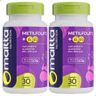 Kit 2x Suplemento Metilfolato + Vitaminas B6 B12 30 Cápsulas