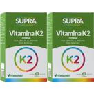 Kit 2X Supra Vitamina K2 - 500mg 60 Cápsulas - Herbamed