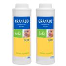 Kit 2x Talco Infantil Granado Tradicional 100g Proteção Contra Umidade, Pele Sequinha e Suave para Bebês Kit 2x Talco Infantil Granado Tradicional 100g Proteção Contra Umidade, Pele Sequinha e Suave para Bebês