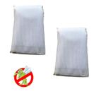 Kit 2x Tela Mosquiteira Magnetica Anti-Mosquito Cor Branco