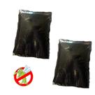 Kit 2x Tela Mosquiteira Magnetica Anti-Mosquito Cor Preto
