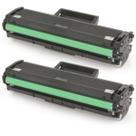 Kit 2x Toner Compatível D111 MLT-D111S para M-2020 2020w 2020w/xaa 2020fw 2022w 2070w 2070fw Preto 1.000