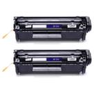 Kit 2x Toner Compatível Q2612A para 1010 1015 1018 1020 1022n 1022nw 3020 3055nf M1005 Preto 2.000 Kit 2x Toner Compatível Q2612A para 1010 1015 1018 1020 1022n 1022nw 3020 3055nf M1005 Preto 2.000
