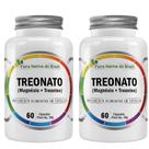KIT 2X TREONATO ( Magnésio + Treonina) 600mg 60 cápsulas - Flora Nativa