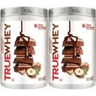 Kit 2X True Whey Protein Hidrolisado e Isolado - 418g Chocolate Com Avelã - True Source