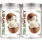 Kit 2X True Whey Protein Hidrolisado e Isolado - 418g Coconut Ice Cream - True Source
