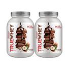 Kit 2X True Whey Protein Hidrolisado e Isolado - 837g Chocolate Com Avelã - True Source