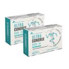 Kit 2x Ultra Condtrox Flex Colágeno Tipo II 2x60 cps Flora Nativa Sabor:Sem sabor
