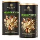 Kit 2x Veggie Protein Banana com Canela - (462g cada) - Essential Nutrition