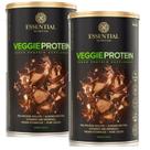 Kit 2x Veggie Protein Cacao - (455g cada) - Essential Nutrition