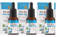 Kit 2x Vita Rex Foco Kids Gotas 30ml - Floral Ervas Kit 2x Vita Rex Foco Kids Gotas 30ml - Floral Ervas