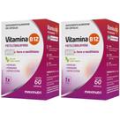 KIT 2X Vitamina B12 PLUS (Metil + Ferro + Ácido Fólico) 60 cáp - Maxinutri