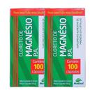 Kit 2x Vitamina Cloreto Magnésio P.A. 100 cps - Medinal