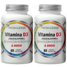 KIT 2X Vitamina D3 2000ui 60 cápsulas - Flora Nativa