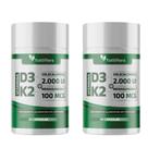 Kit 2x Vitamina D3 + K2 30 Cápsulas de 375mg Tuttiflora Kit 2x Vitamina D3 + K2 30 Cápsulas de 375mg Tuttiflora
