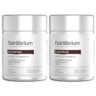 Kit 2x Vitaminas Complexo B Vitamina C Zinco 4 Meses Nutrilibrium