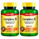 KIT 2X Vitaminas do Complexo B 100% IDR 60 cápsulas - Maxinutri