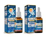 Kit 2x Vitamínico Infantil Kids Ferrix (30ml) - Flora Nativa Kit 2x Vitamínico Infantil Kids Ferrix (30ml) - Flora Nativa