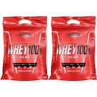 Kit 2X Whey 100% Pure - 1800g Refil Cookies and Cream - IntegralMédica