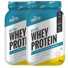 Kit 2x Whey Isolado Concentrado Leite 907g - Shark Pro
