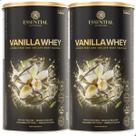 Kit 2x Whey Protein Cacao ou Vanilla 750g Essential