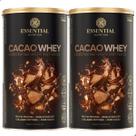 Kit 2x Whey Protein Cacao ou Vanilla 750g Essential